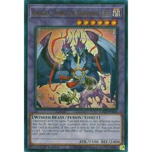Garura Wings of Resonant Life (UR) - RA02-EN024 Ultra Rare
