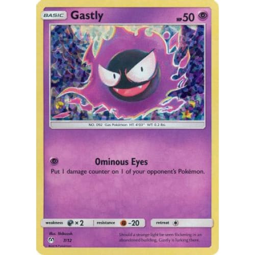 Gastly (007/012) Promo Holofoil - Single