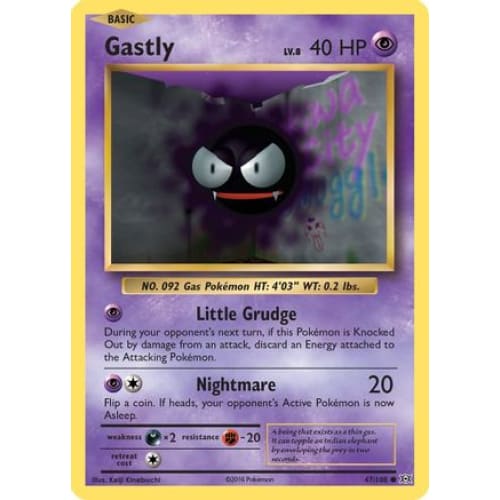 Gastly (47) Common - Single