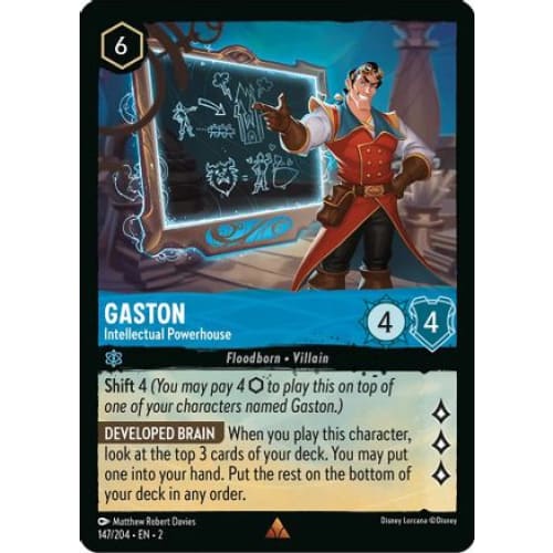 Gaston - Intellectual Powerhouse (147/204) - Rise