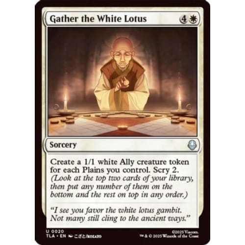 Gather the White Lotus (TLA-020) - Single