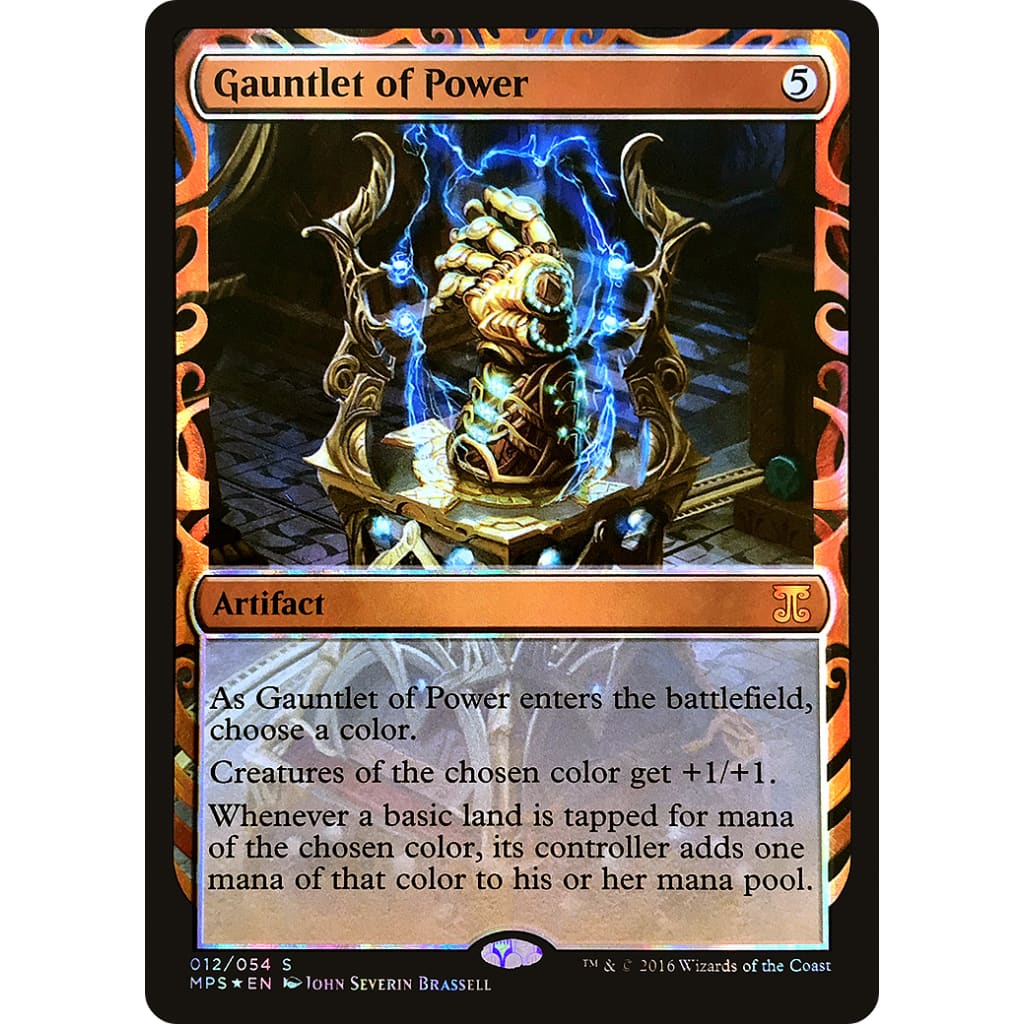 Gauntlet of Power (MPS-012) Foil - Single