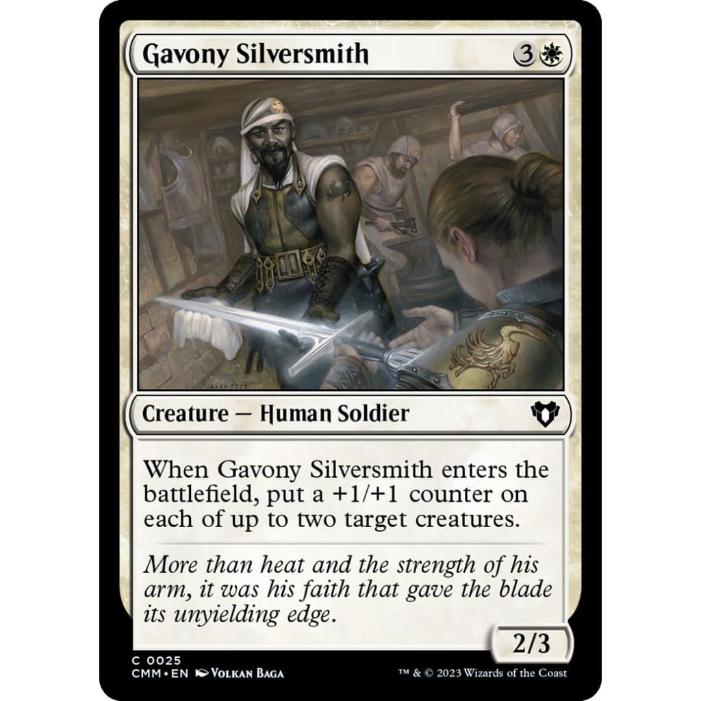 Gavony Silversmith (CMM-025) - Single