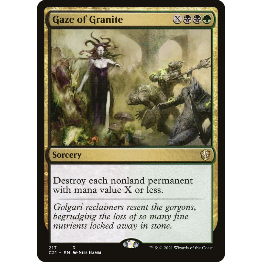 Gaze of Granite (C21-217) - Single
