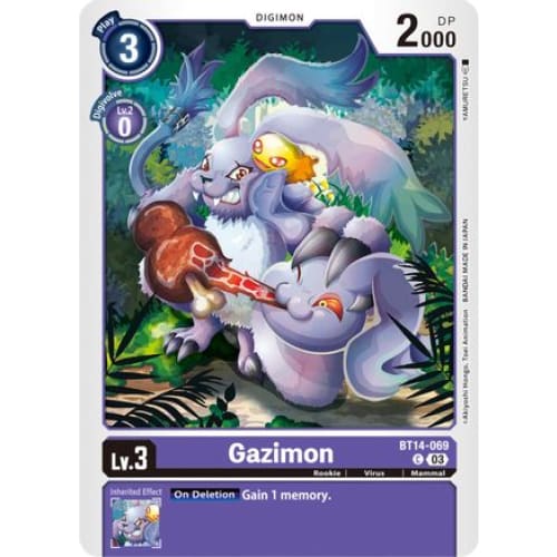 Gazimon - BT14-069 - Common - Single