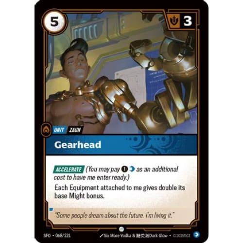Gearhead (068/221) - Spiritforged - Single
