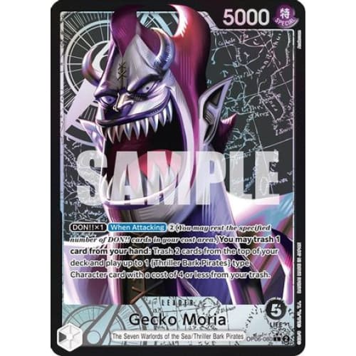 Gecko Moria (080) (Alternate Art) OP06-080 L Wings