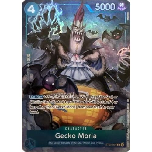 Gecko Moria (Seven Warlords of the Sea Binder Set) ST03-004