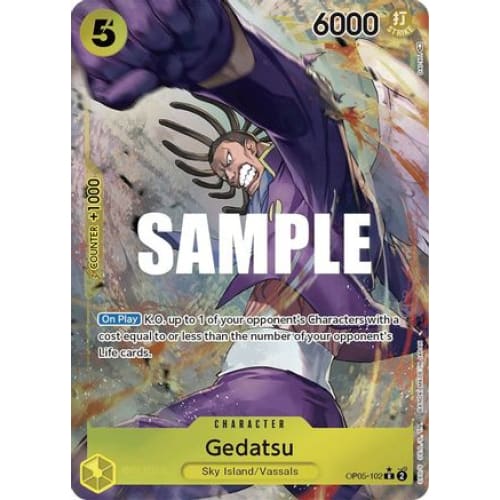 Gedatsu (Alternate Art) OP05-102 R Awakening of the New Era