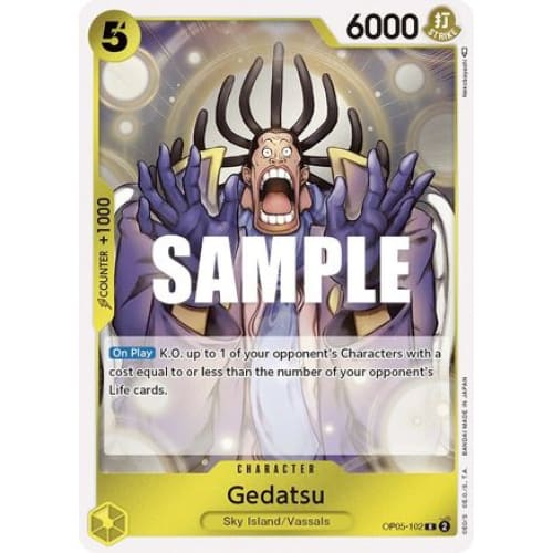 Gedatsu OP05-102 R Awakening of the New Era Foil - Single