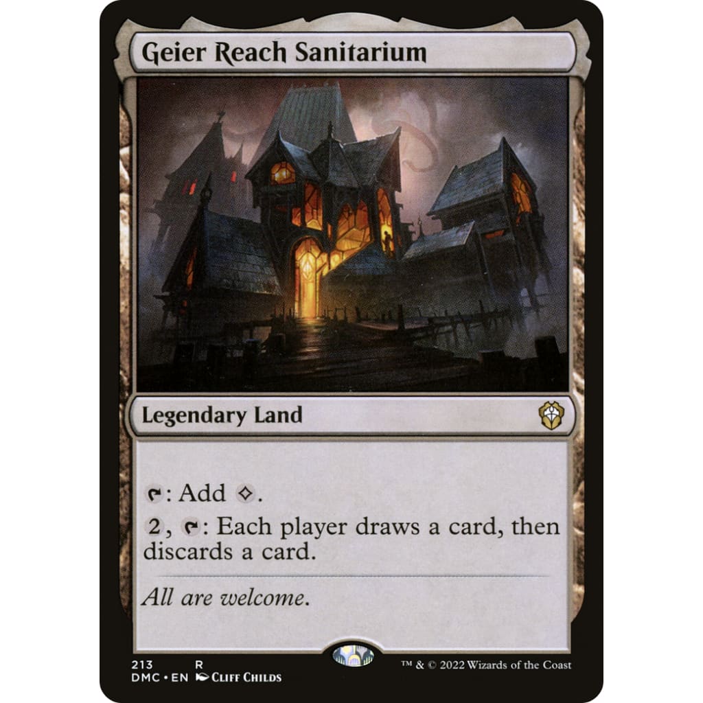 Geier Reach Sanitarium (DMC-213) - Single
