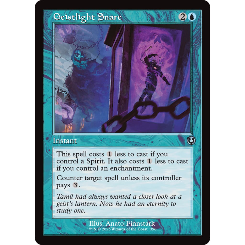 Geistlight Snare (Retro Frame) (INR-356) - Single