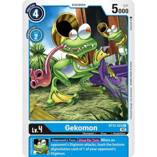 Gekomon - BT12-023 - Common - Single