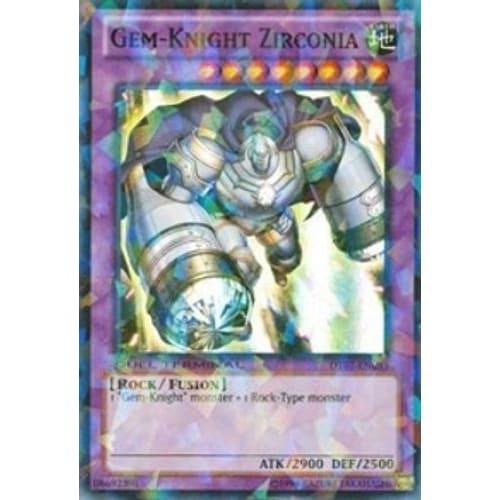 Gem-Knight Zirconia (DT07-EN033) Super Rare Limited - Single