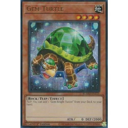 Gem-Turtle - BLMM-EN111 Ultra Rare 1st Edition - Single