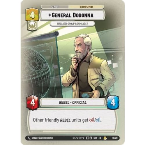 General Dodonna - Massassi Group Commander (19/20) - Weekly