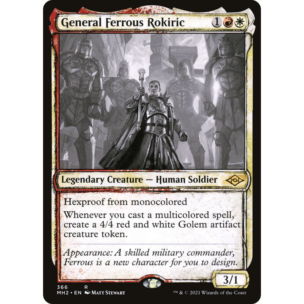 General Ferrous Rokiric (MH2-366): (Showcase) - Single