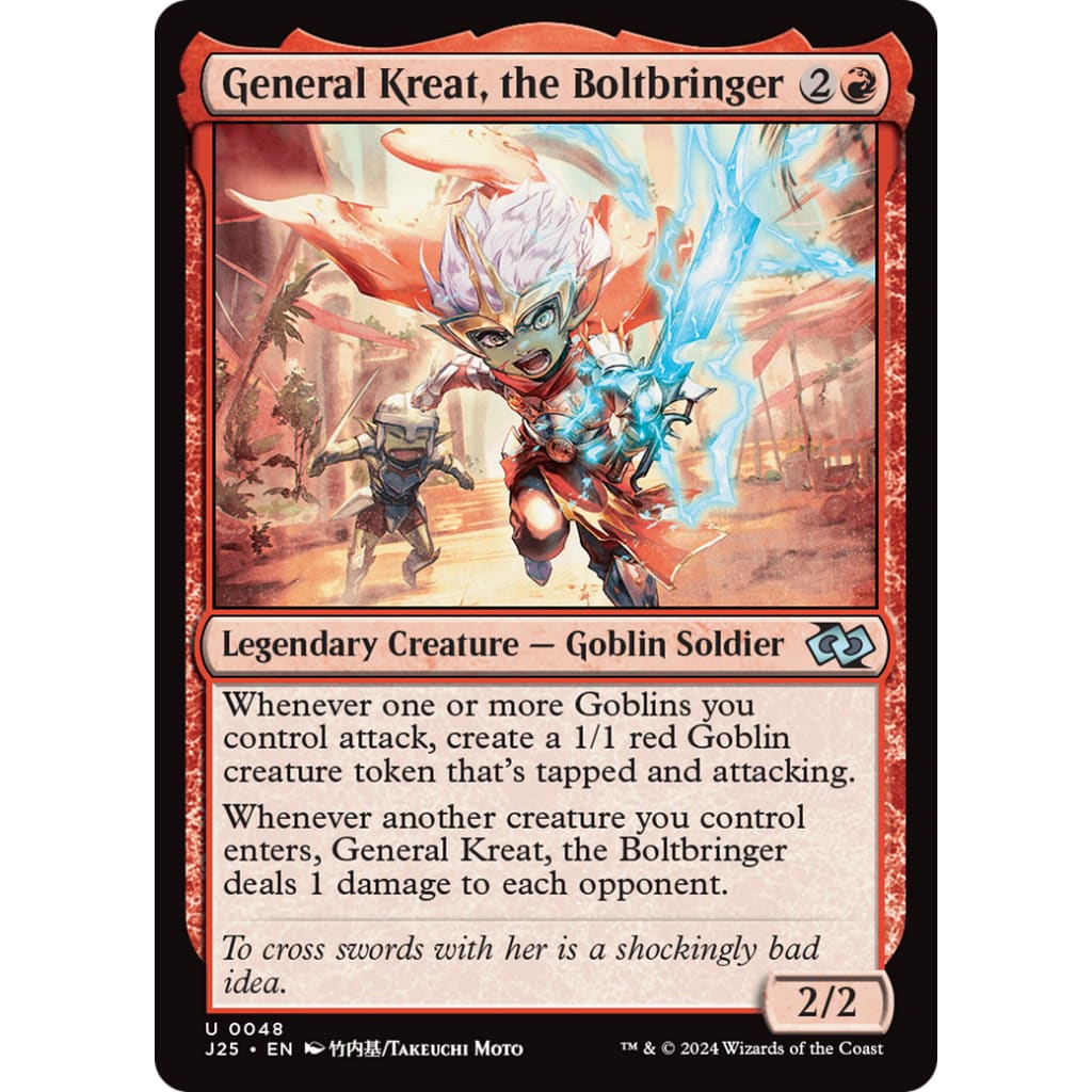 General Kreat the Boltbringer (J25-048) - Single