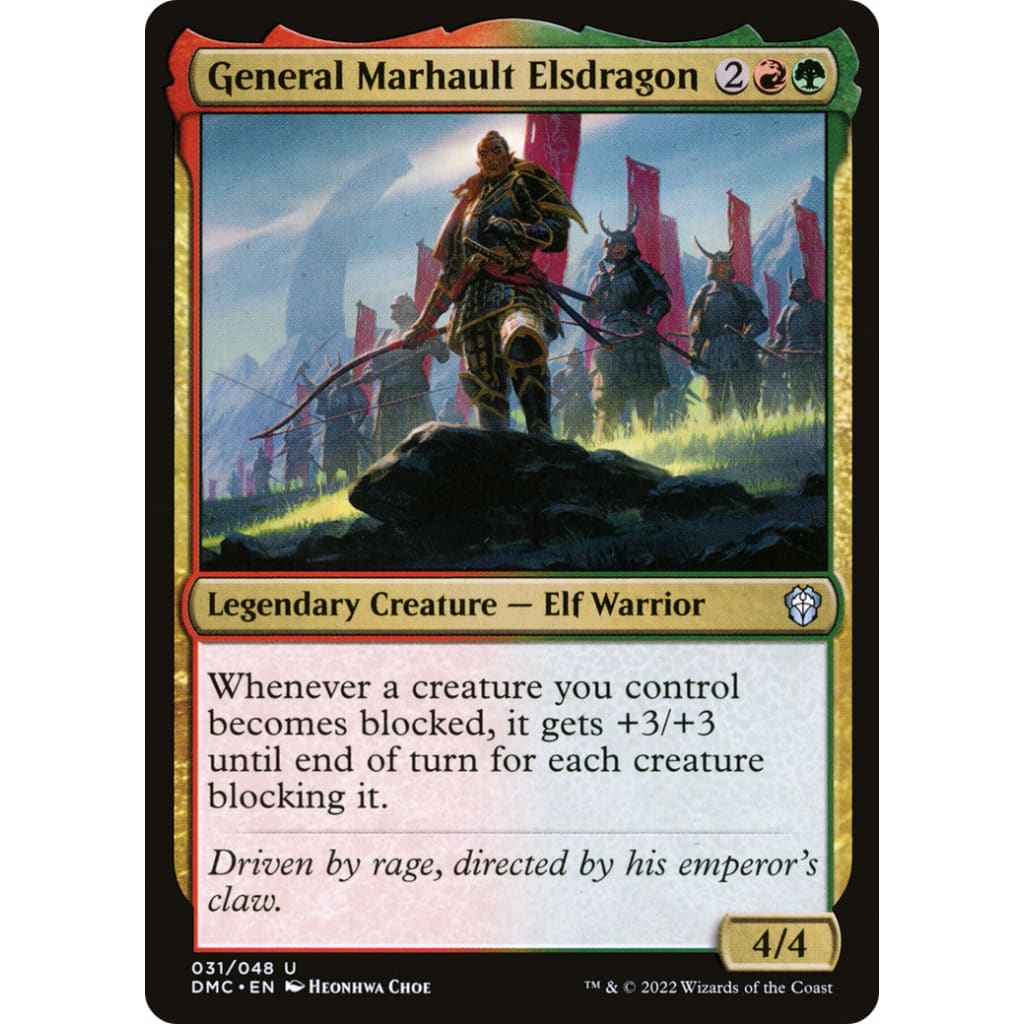 General Marhault Elsdragon (DMC-031) Foil - Single