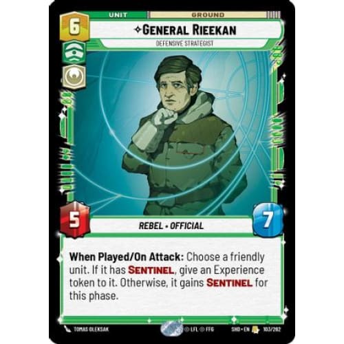 General Rieekan - Defensive Strategist (103/262) - Shadows