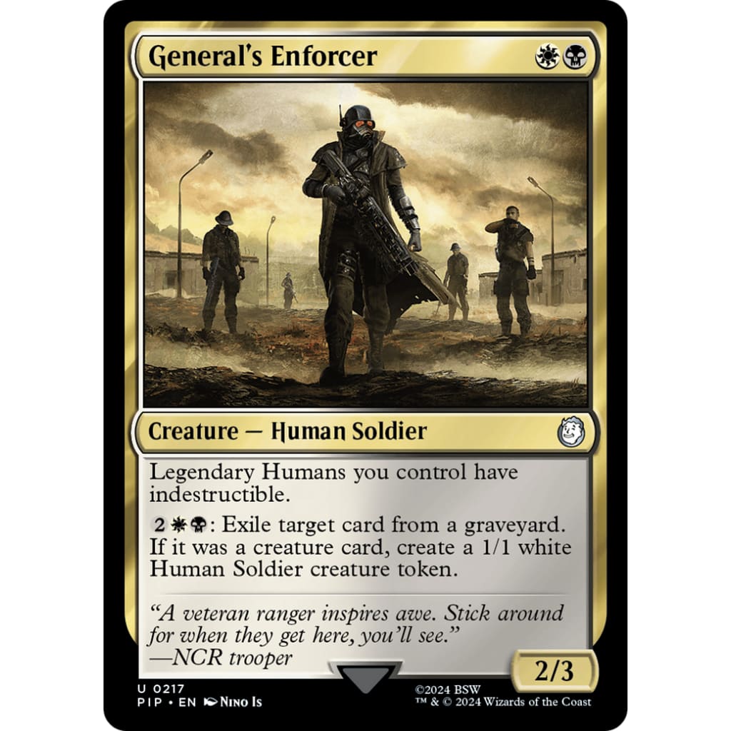 General’s Enforcer (PIP-217) - Single