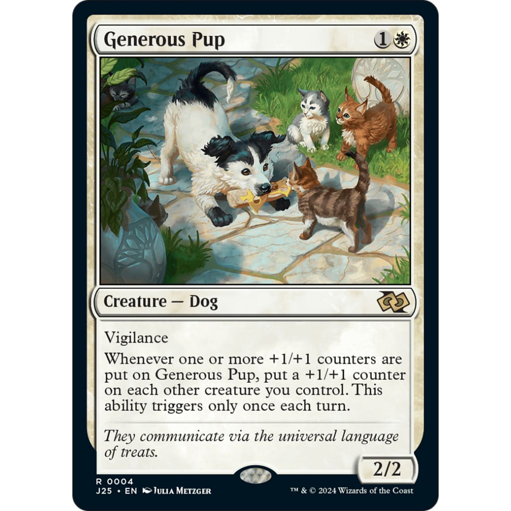 Generous Pup (J25-004) - Single