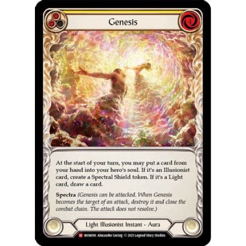 Genesis (MONARCH) 1st Edition Rainbow Foil - Single