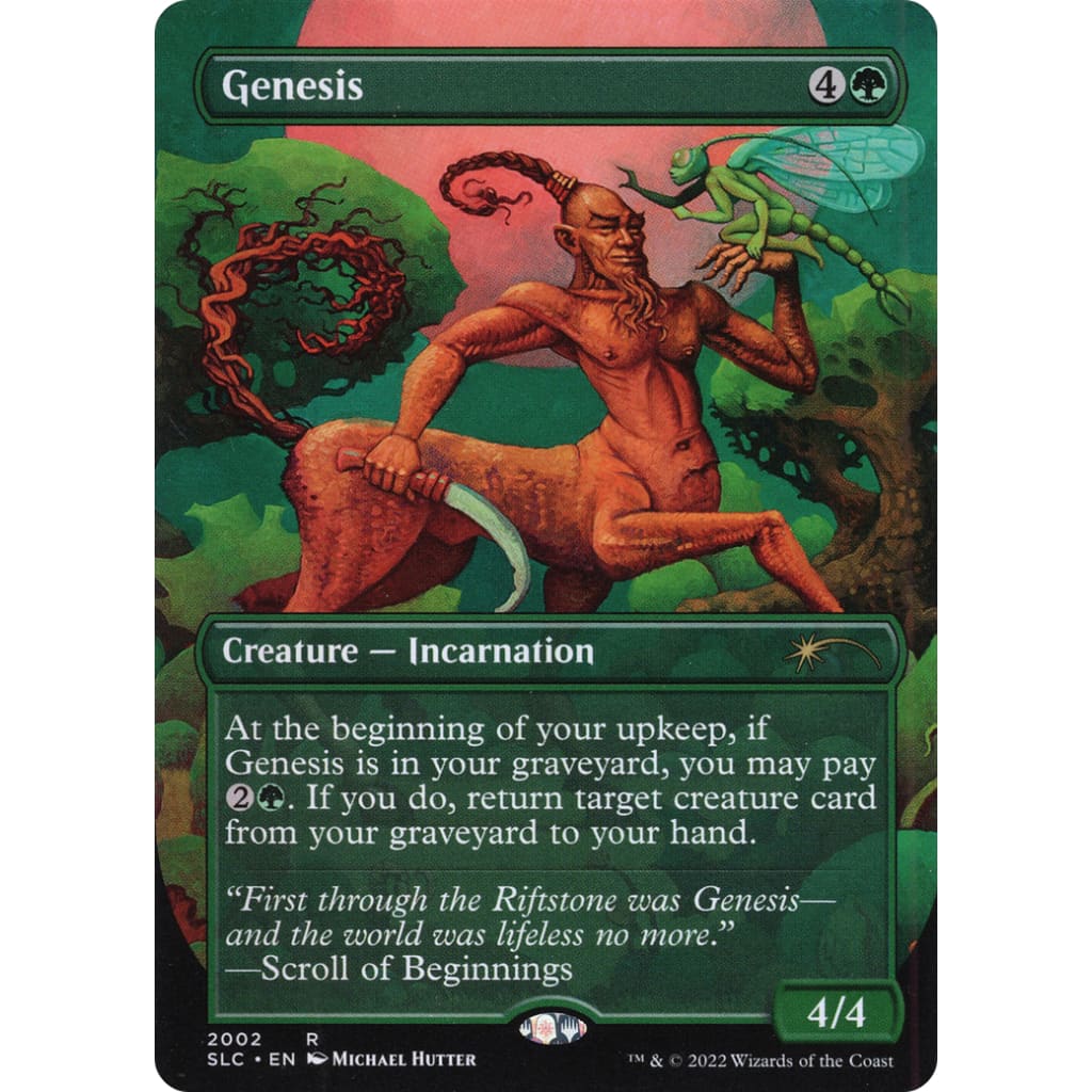 Genesis (SLC-2002) (Borderless) - Single
