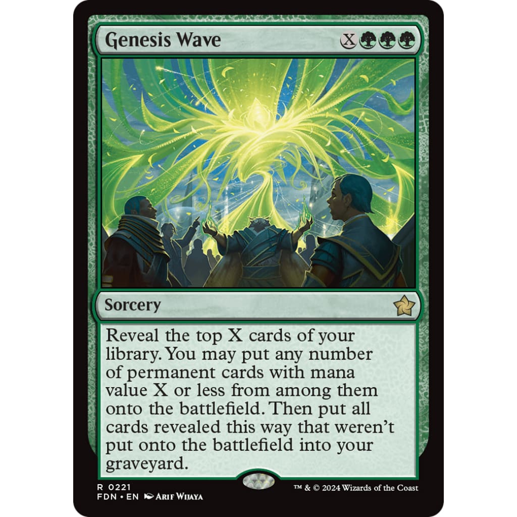 Genesis Wave (FDN-221) - Single