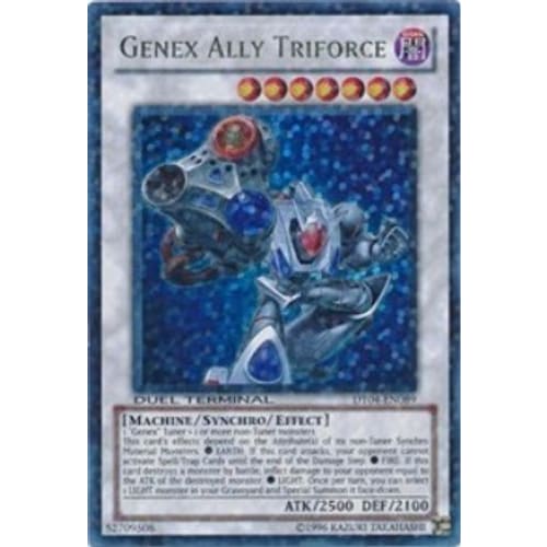 Genex Ally Triforce (DT04-EN089) Ultra Rare Limited - Single