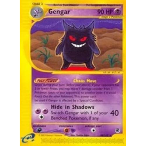 Gengar (048/165) Rare Classic Reverse Holofoil - Single