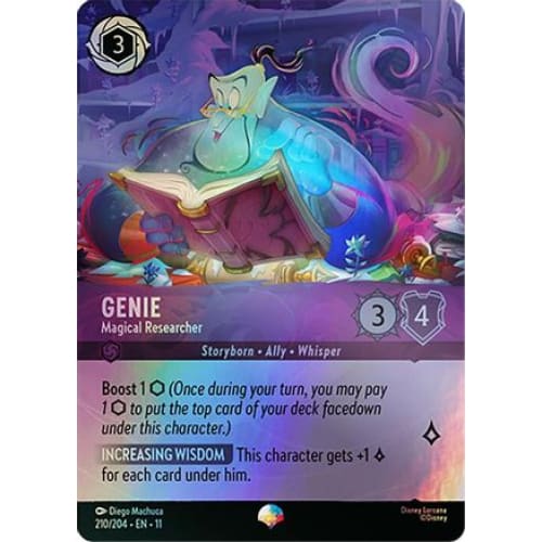 Genie - Magical Researcher (Epic) (210/204) - Winterspell