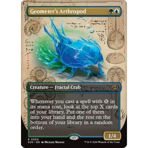 Geometer’s Arthropod (Borderless) (SOS-300) Foil - Single