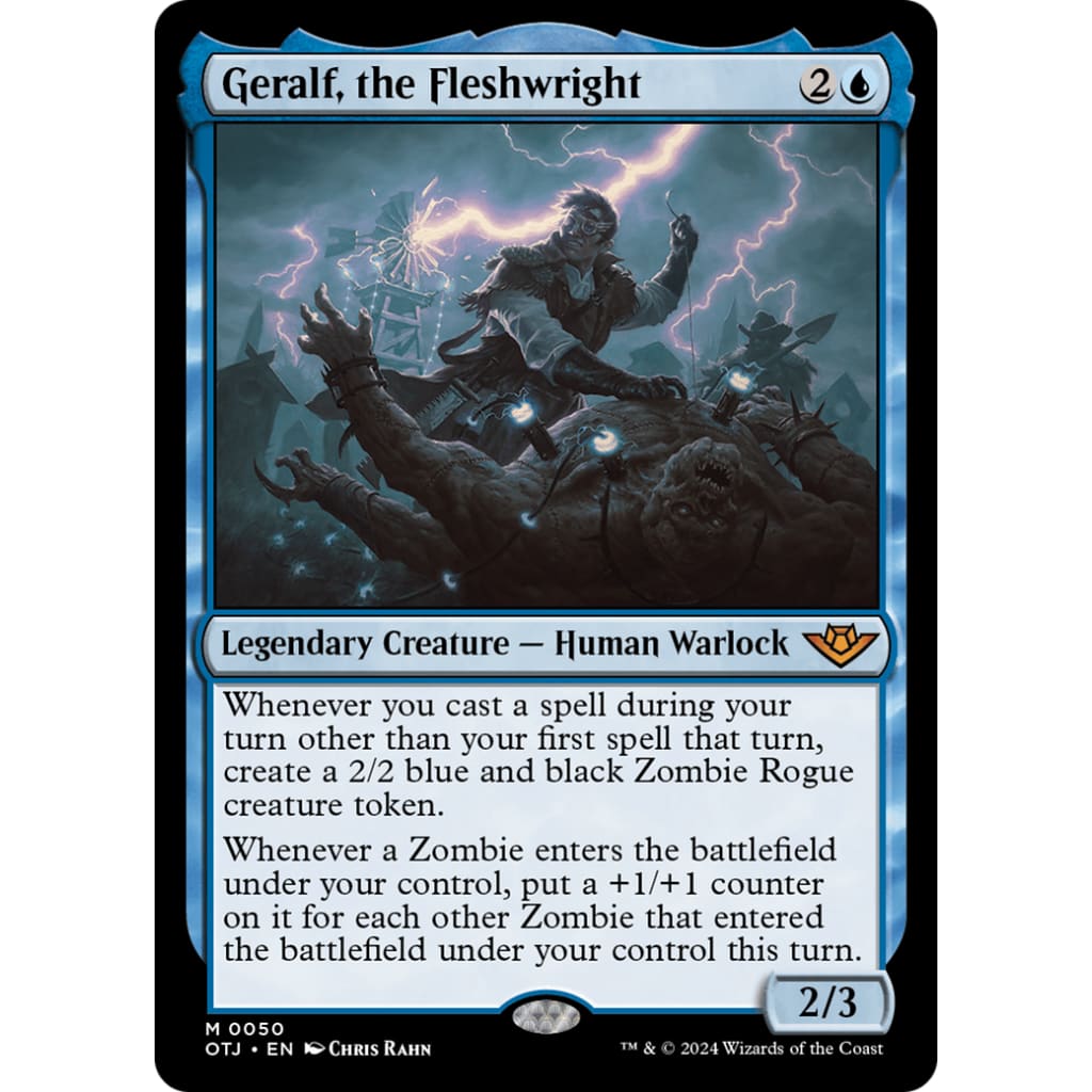 Geralf the Fleshwright (OTJ-050) Foil - Single