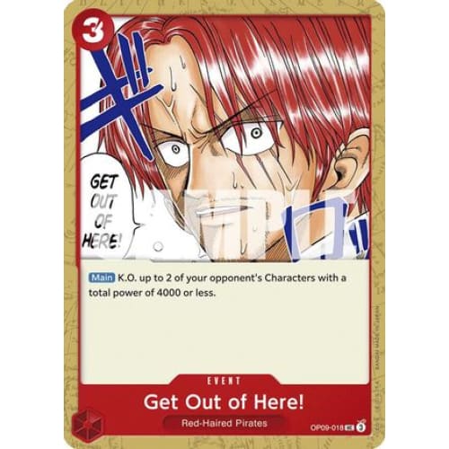 Get Out of Here! OP09-018 UC Emperors in the New World