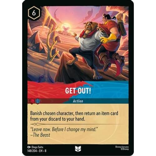 Get Out! (148/204) - Reign of Jafar Cold Foil - Single