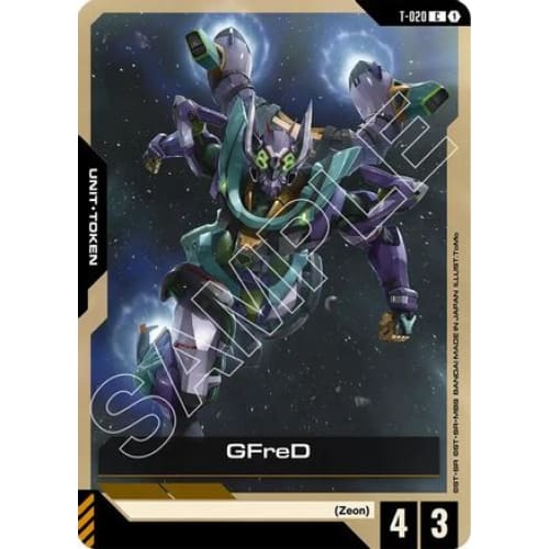 GFreD (T-020) - Steel Requiem - Single