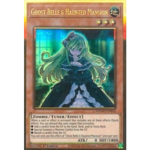 Ghost Belle & Haunted Mansion (MAGO-EN012) Premium Gold