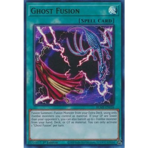 Ghost Fusion - BLMR-EN026 Ultra Rare 1st Edition - Single