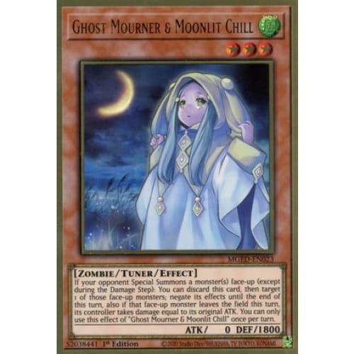 Ghost Mourner & Moonlit Chill - MGED-EN023 Premium Gold