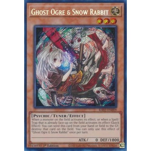 Ghost Ogre & Snow Rabbit (Alternate Art) (Secret Rare)