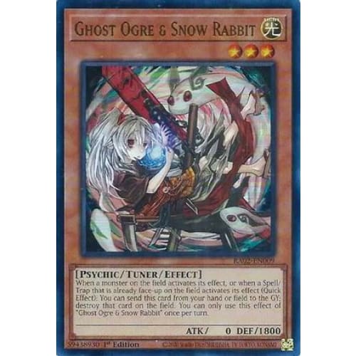 Ghost Ogre & Snow Rabbit (Alternate Art) (UR) - RA02-EN009