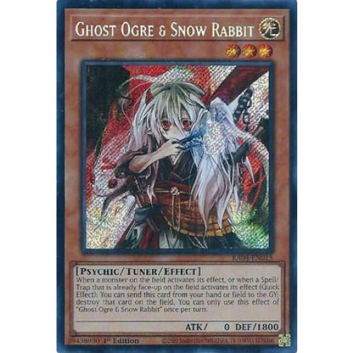 Ghost Ogre & Snow Rabbit (Secret Rare) - RA04-EN015 Secret