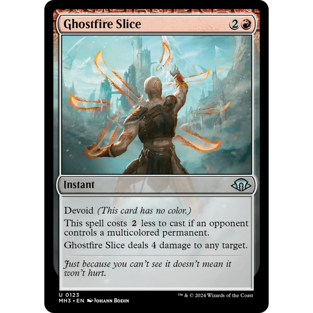 Ghostfire Slice (MH3-123) - Single
