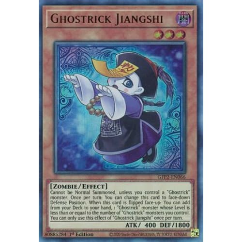 Ghostrick Jiangshi (GFP2-EN066) Ultra Rare 1st Edition