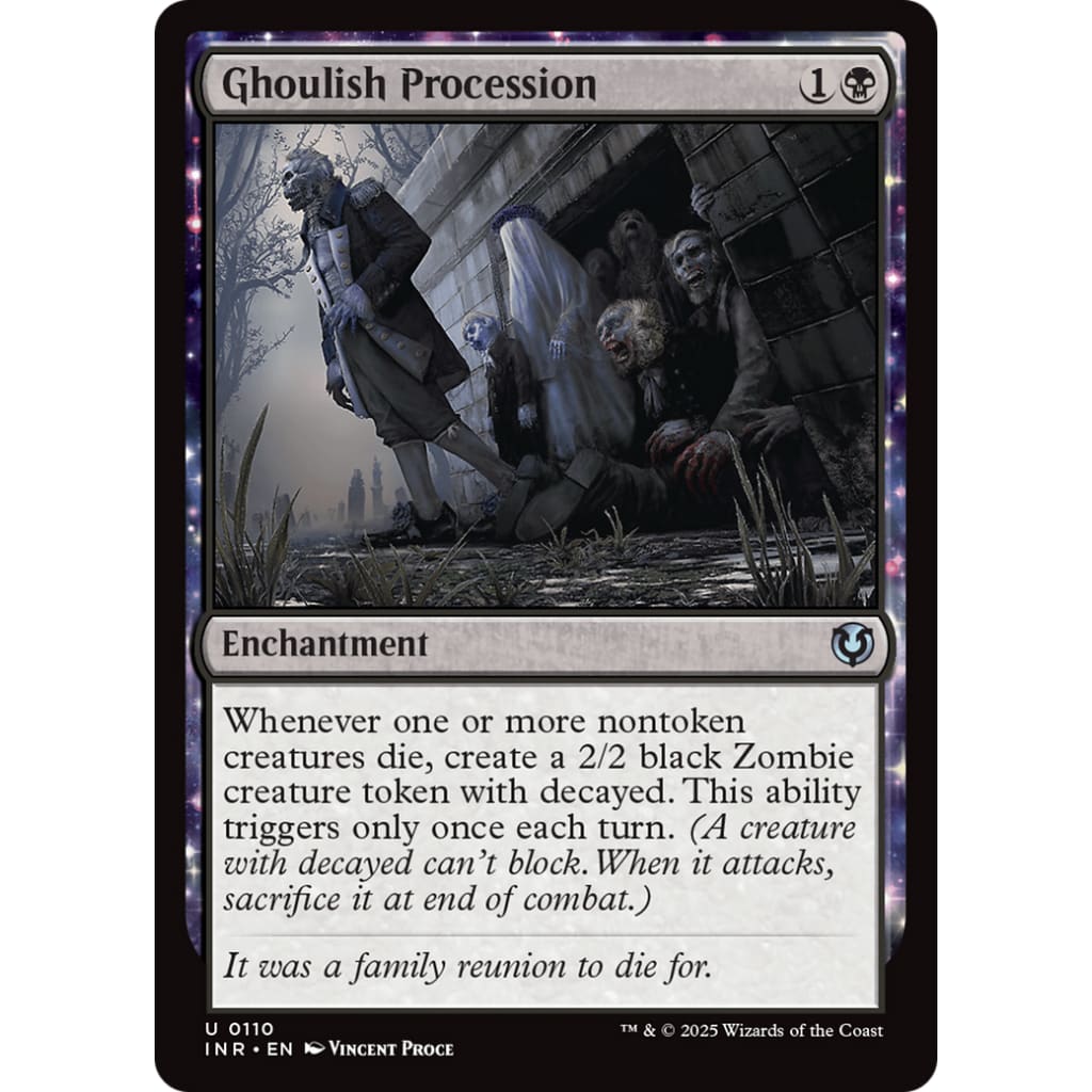 Ghoulish Procession (INR-110) Foil - Single