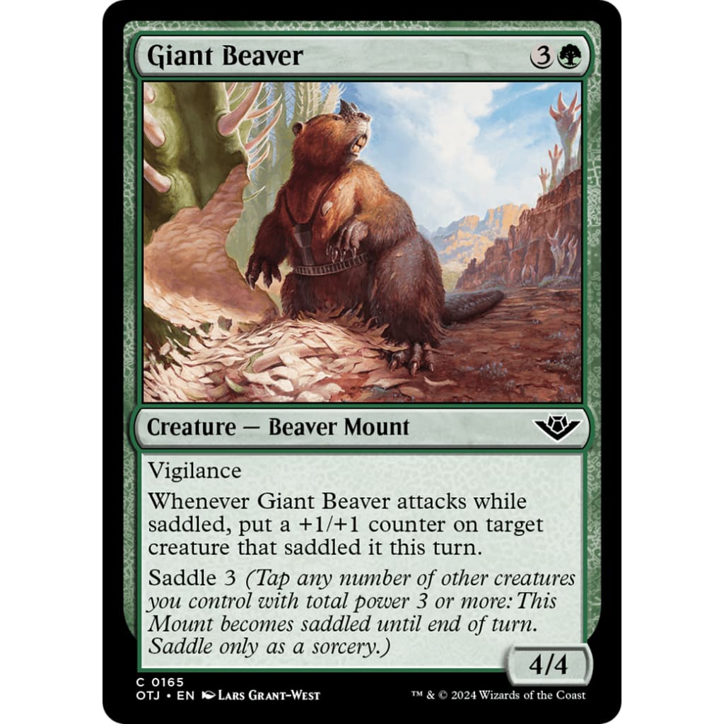 Giant Beaver (OTJ-165) - Single