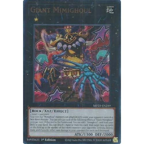 Giant Mimighoul - MP25-EN259 Ultra Rare 1st Edition - Single