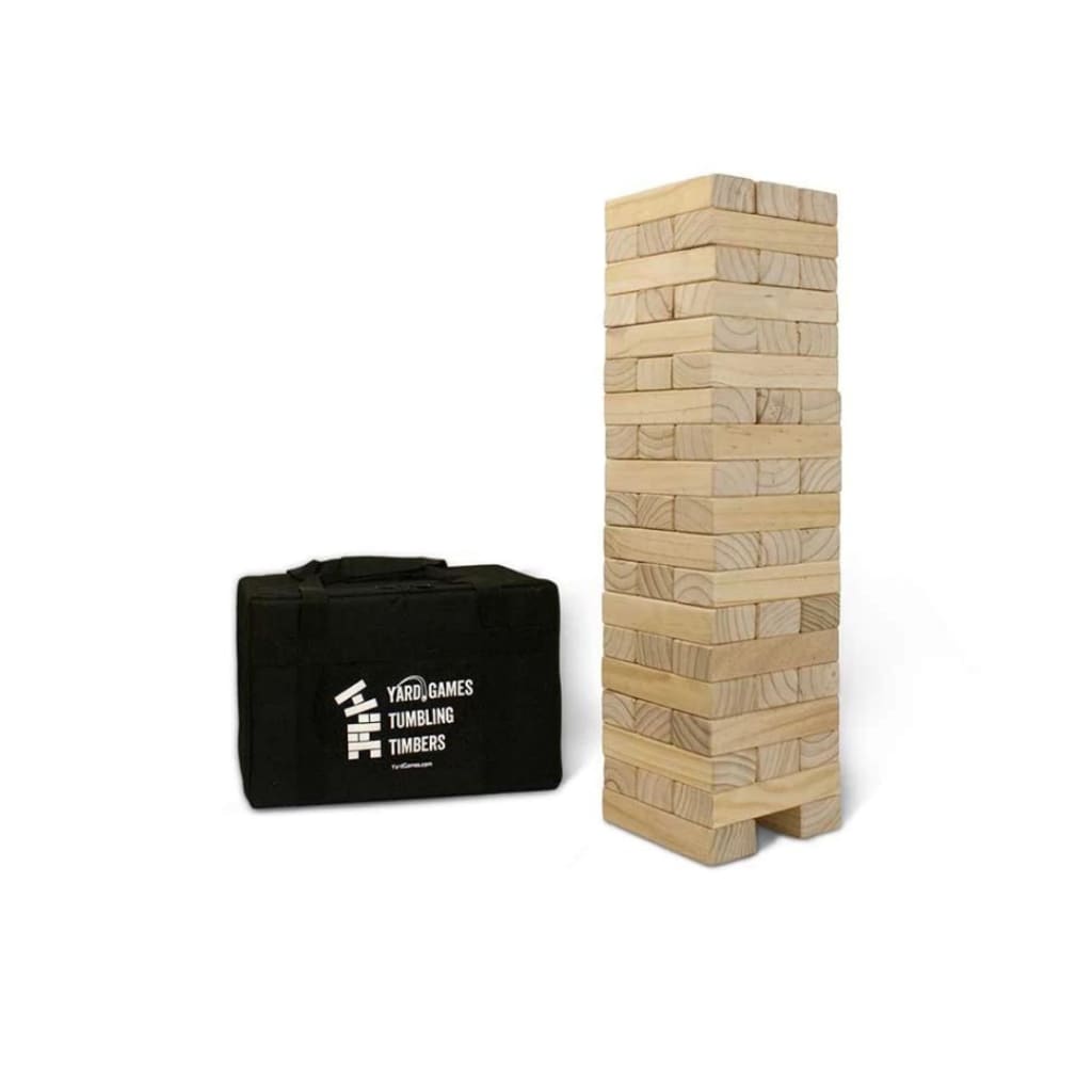 Giant Tumbling Timbers with Carrying Case - Board Games