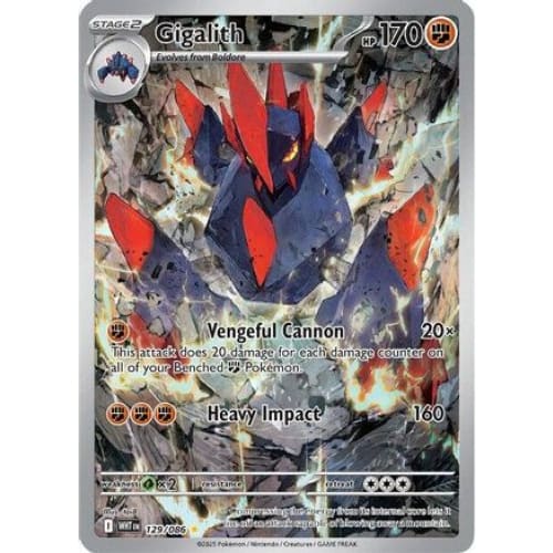 Gigalith - 129/086 (129) Illustration Rare Holofoil - Single